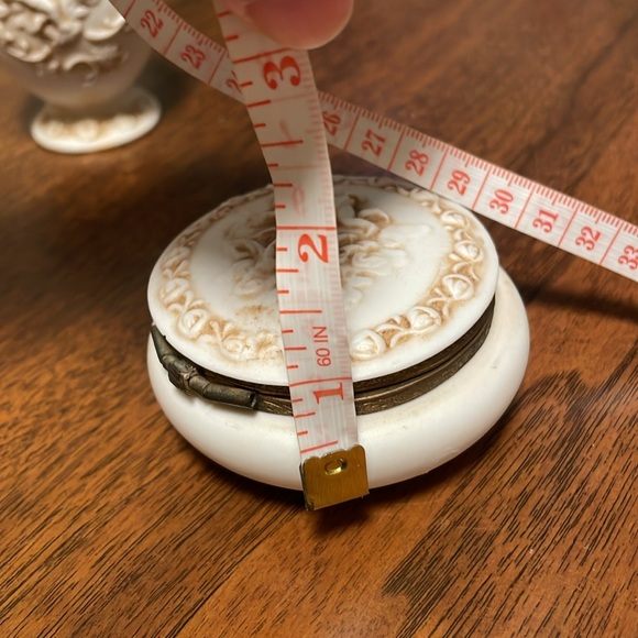 SET ✨ Vintage Lefton’s Vase and Trinket Box - Picture 8 of 9